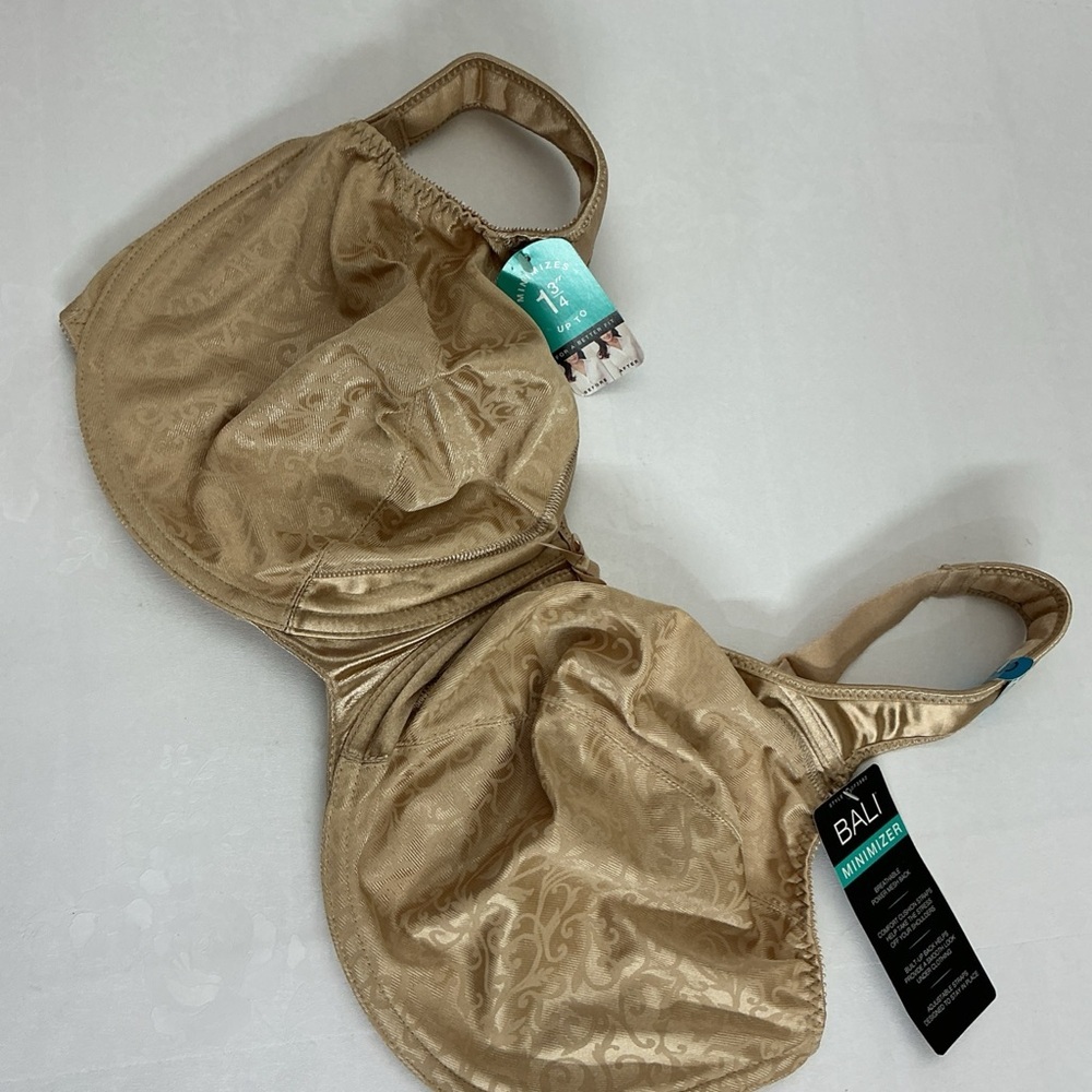 Bali Gold Patterned Bra